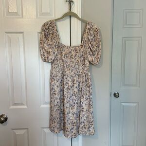 Floral babydoll dress